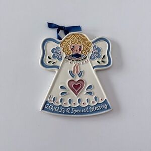 A Child Is A Special Blessing Hanging Tile by J. Duban Designs